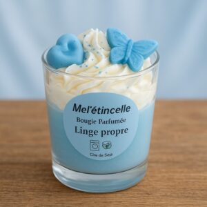 Bougie Gourmande Linge Propre