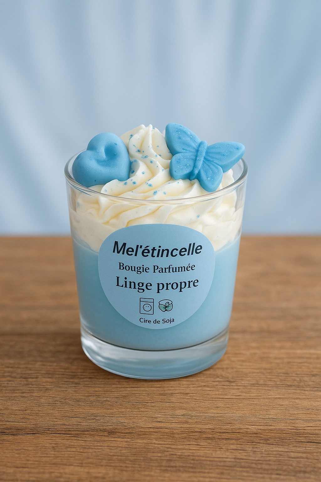 Bougie Gourmande Linge Propre