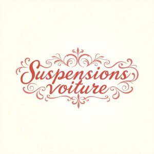 Suspensions de Voiture