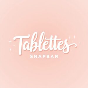 Tablettes - Snap barres
