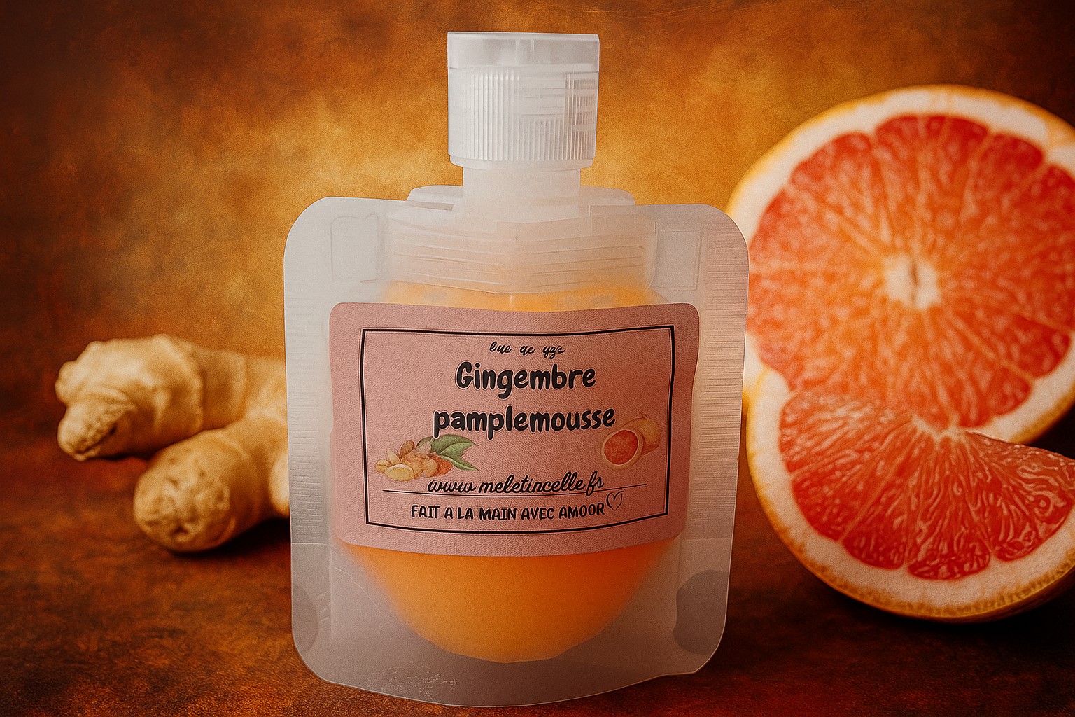 Gourde Parfumée Gingembre pamplemousse