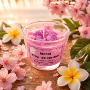 Bougie Monoï Fleur de Cerisier