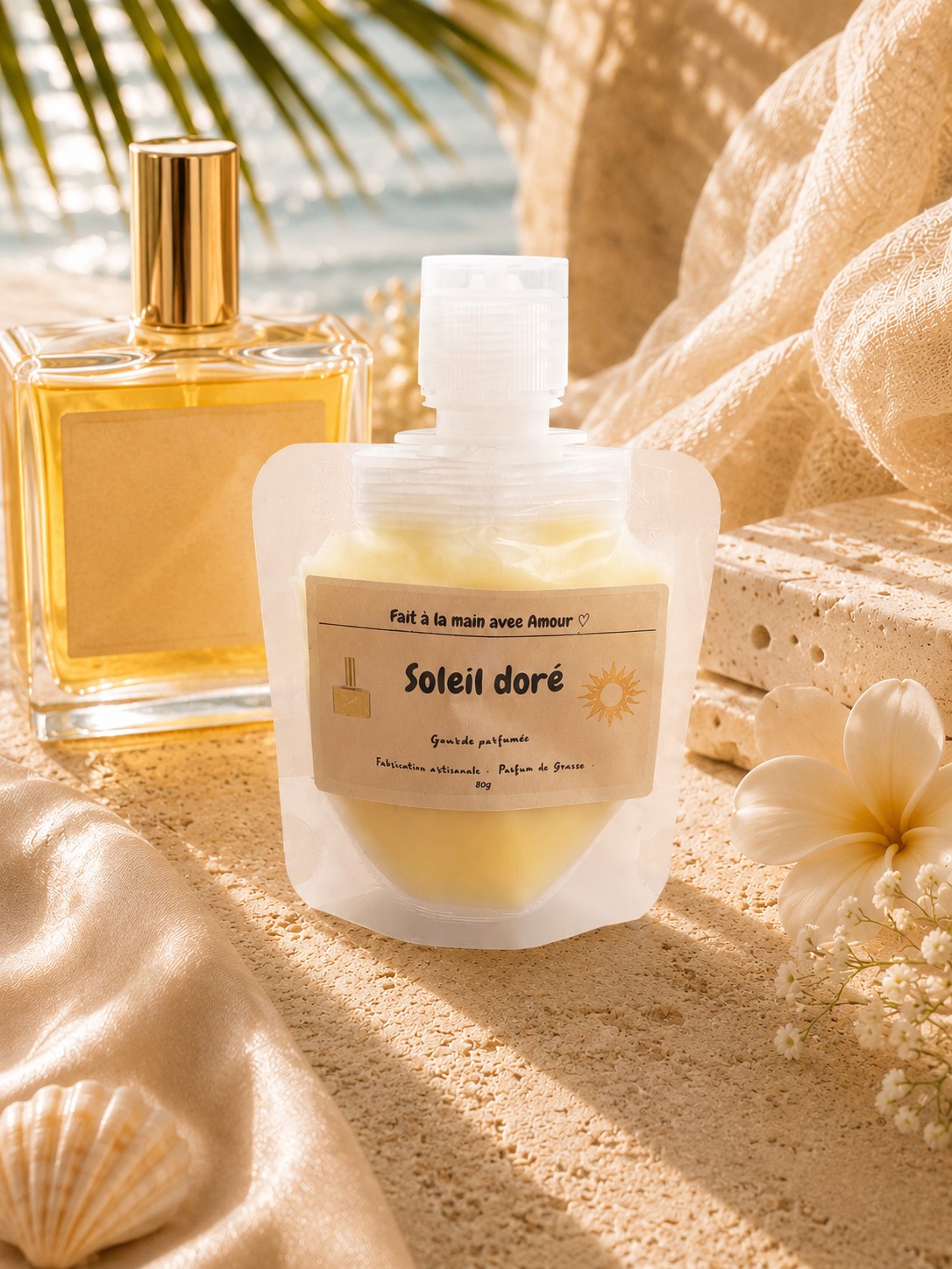 Gourde Parfumée Soleil Doré