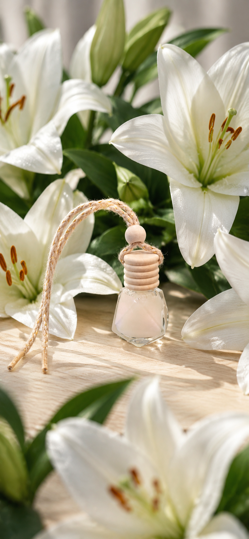 Suspension Lys Blanc